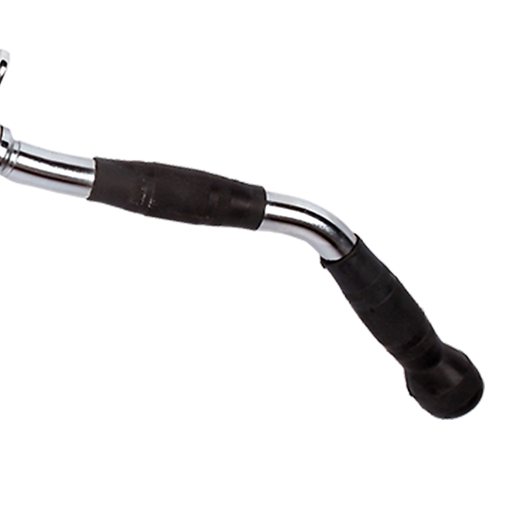 Rubber-Coated Revolving Curl Row Bar Attachment - Randy & Travis