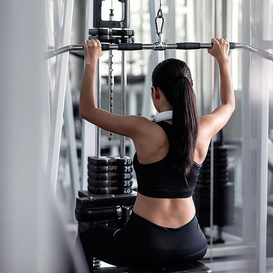 Rubber-Coated Lat Pulldown Bar Attachment - Randy & Travis