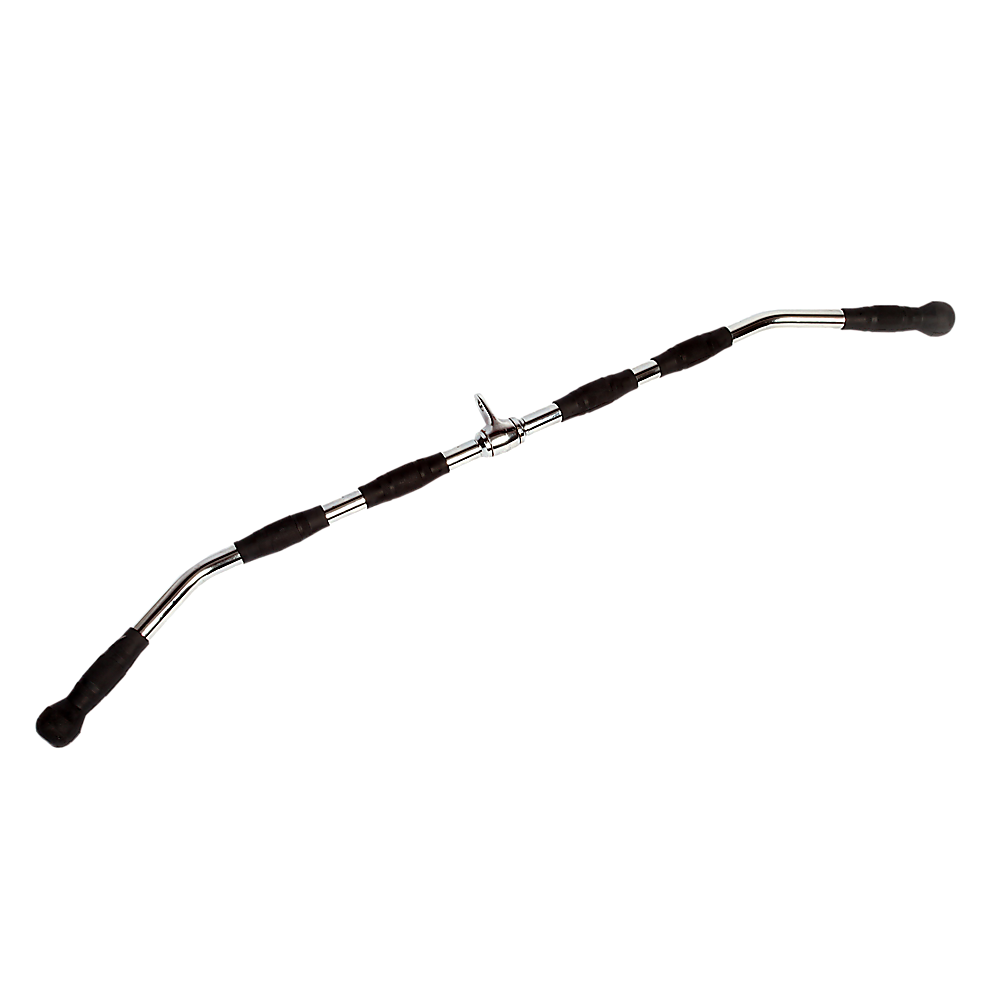 Rubber-Coated Lat Pulldown Bar Attachment - Randy & Travis