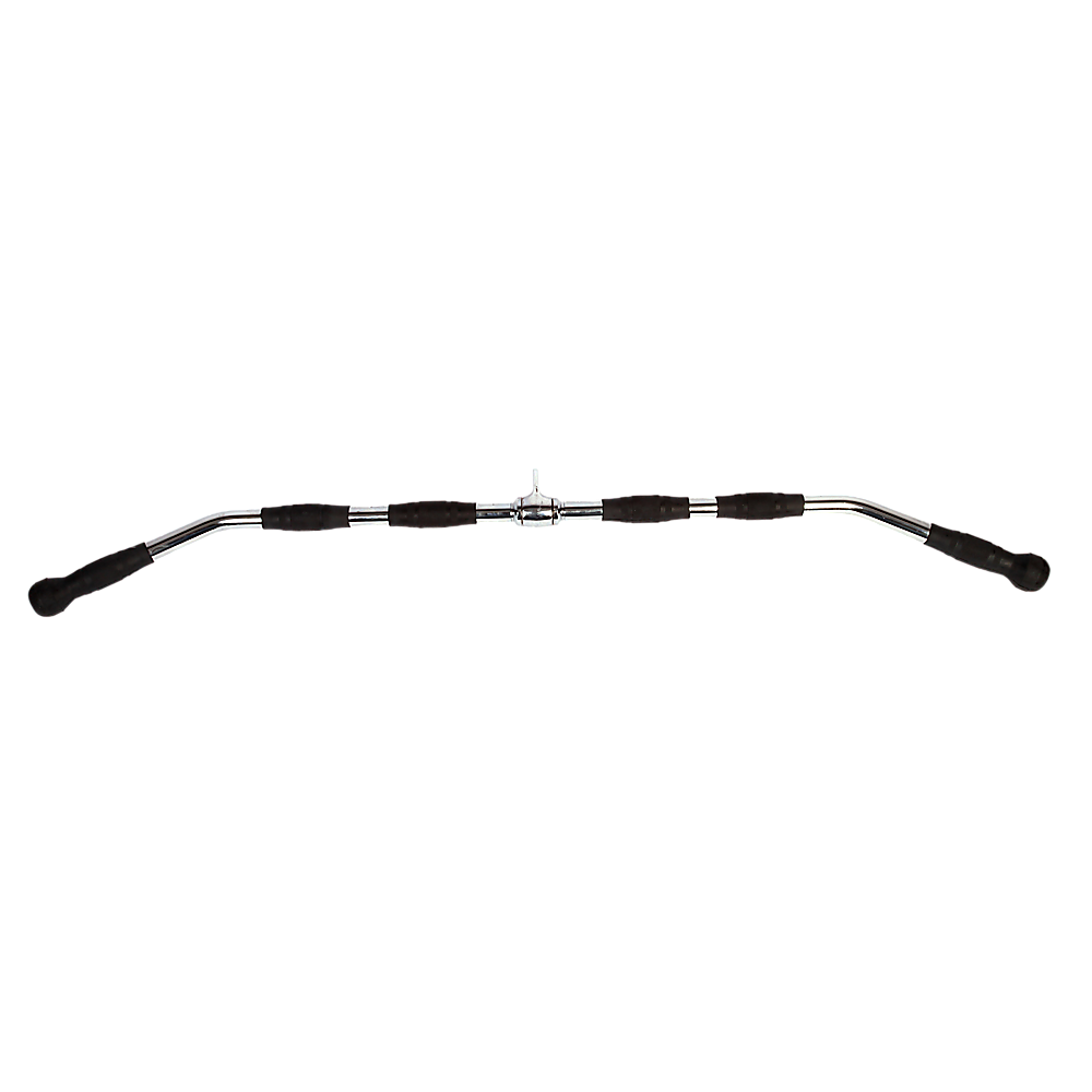 Rubber-Coated Lat Pulldown Bar Attachment - Randy & Travis