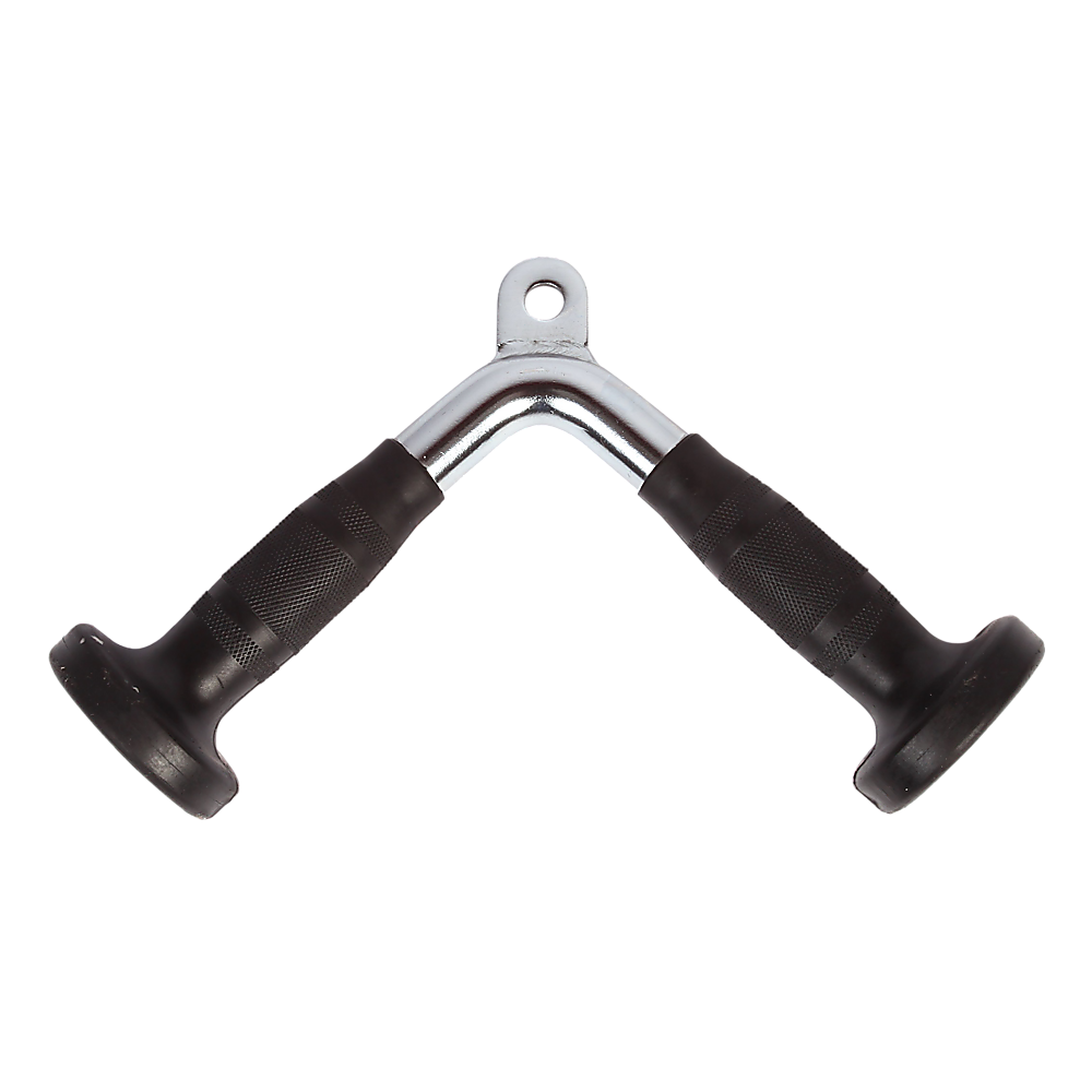 Tricep Pushdown Bar Rubber-Coated Attachment - Randy & Travis