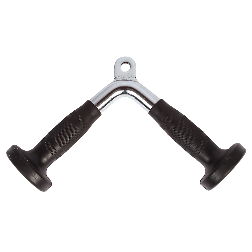 Tricep Pushdown Bar Rubber-Coated Attachment - Randy & Travis