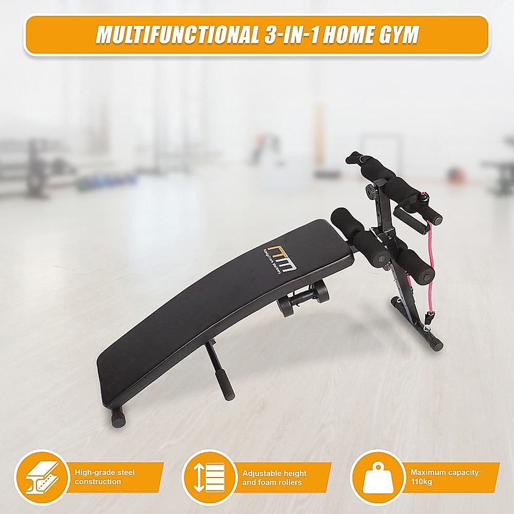Foldable Incline Sit-Up Bench