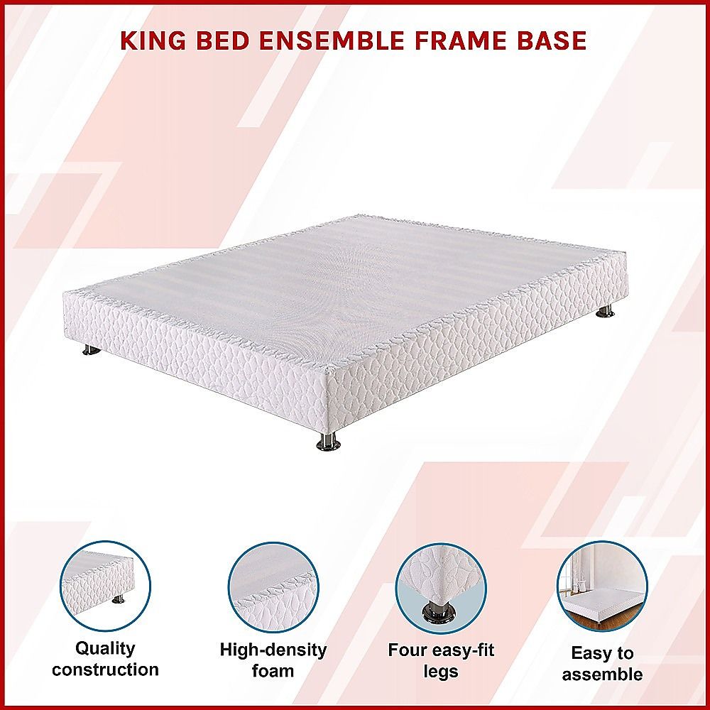Bed Ensemble Frame Base King