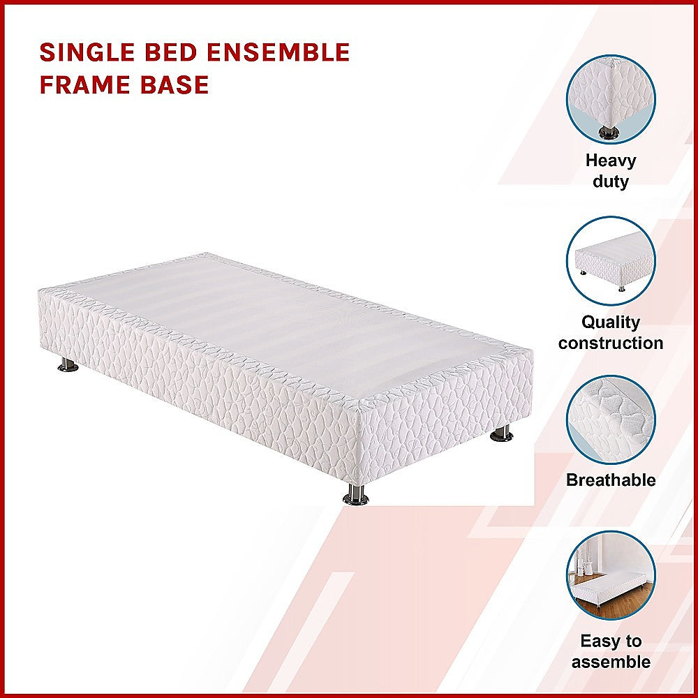 Bed Ensemble Frame Base Single