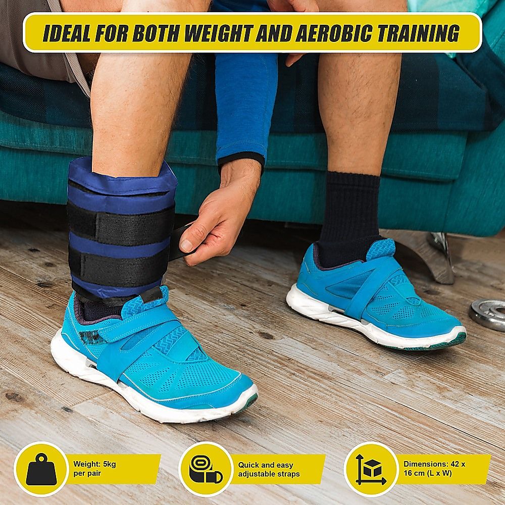 Adjustable Ankle/Wrist Weight Straps 5KG