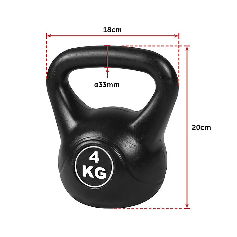 Exercise Kettlebell Weight Set 4pcs - 20KG
