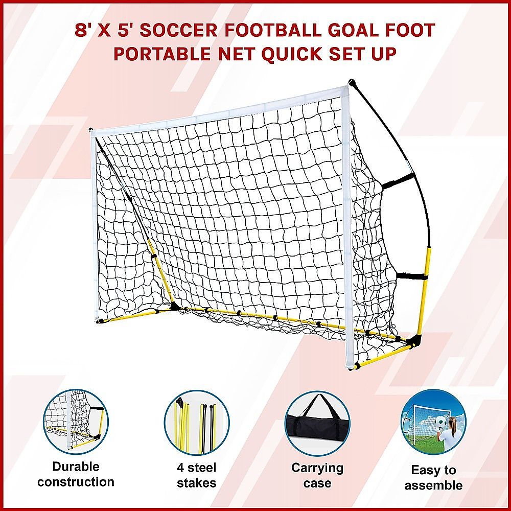 Portable Soccer Goal 8' x 5'