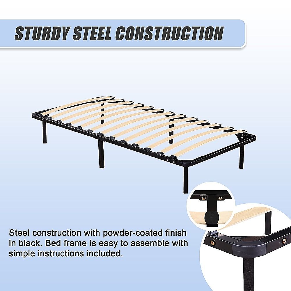 Metal Bed Frame Single - Bedroom Furniture