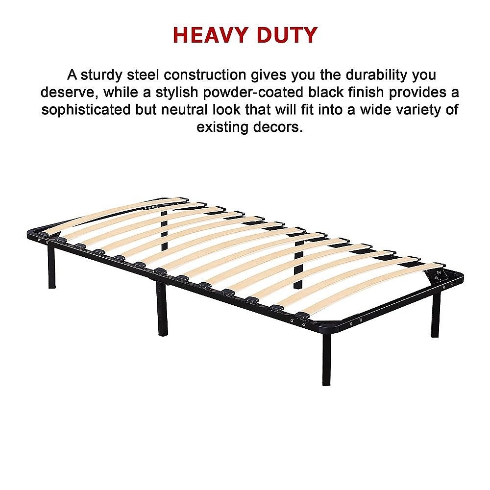 Metal Bed Frame Single - Bedroom Furniture