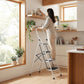 Foldable Non-Slip 4 Step Steel Ladder