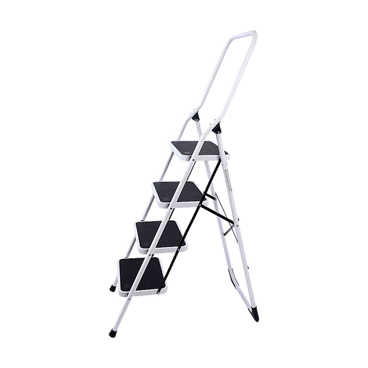 Foldable Non-Slip 4 Step Steel Ladder