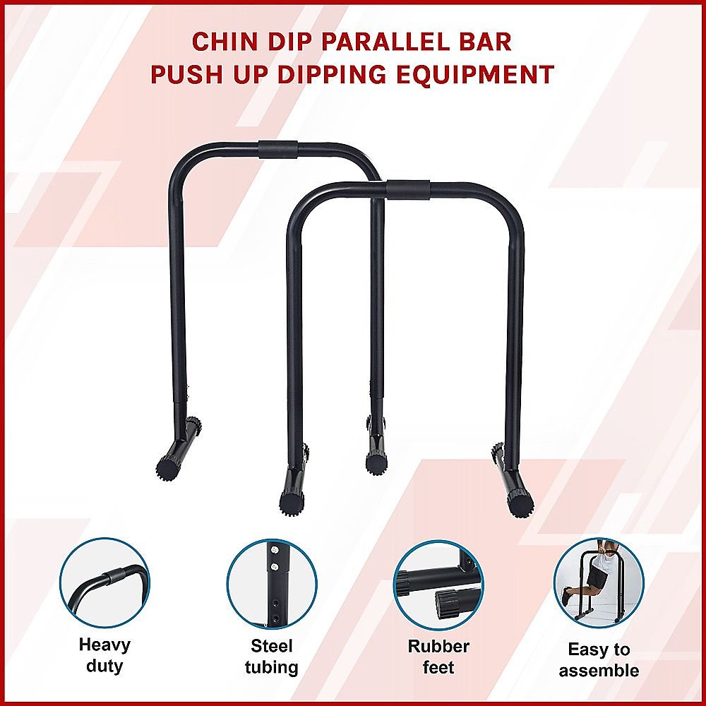 Chin Dip Parallel Bar Push-Up Dipping Equipment