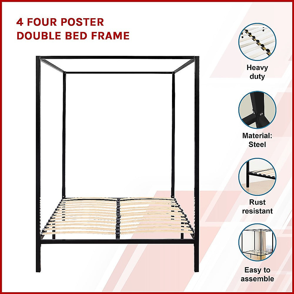 Four Poster Bed Frame Double