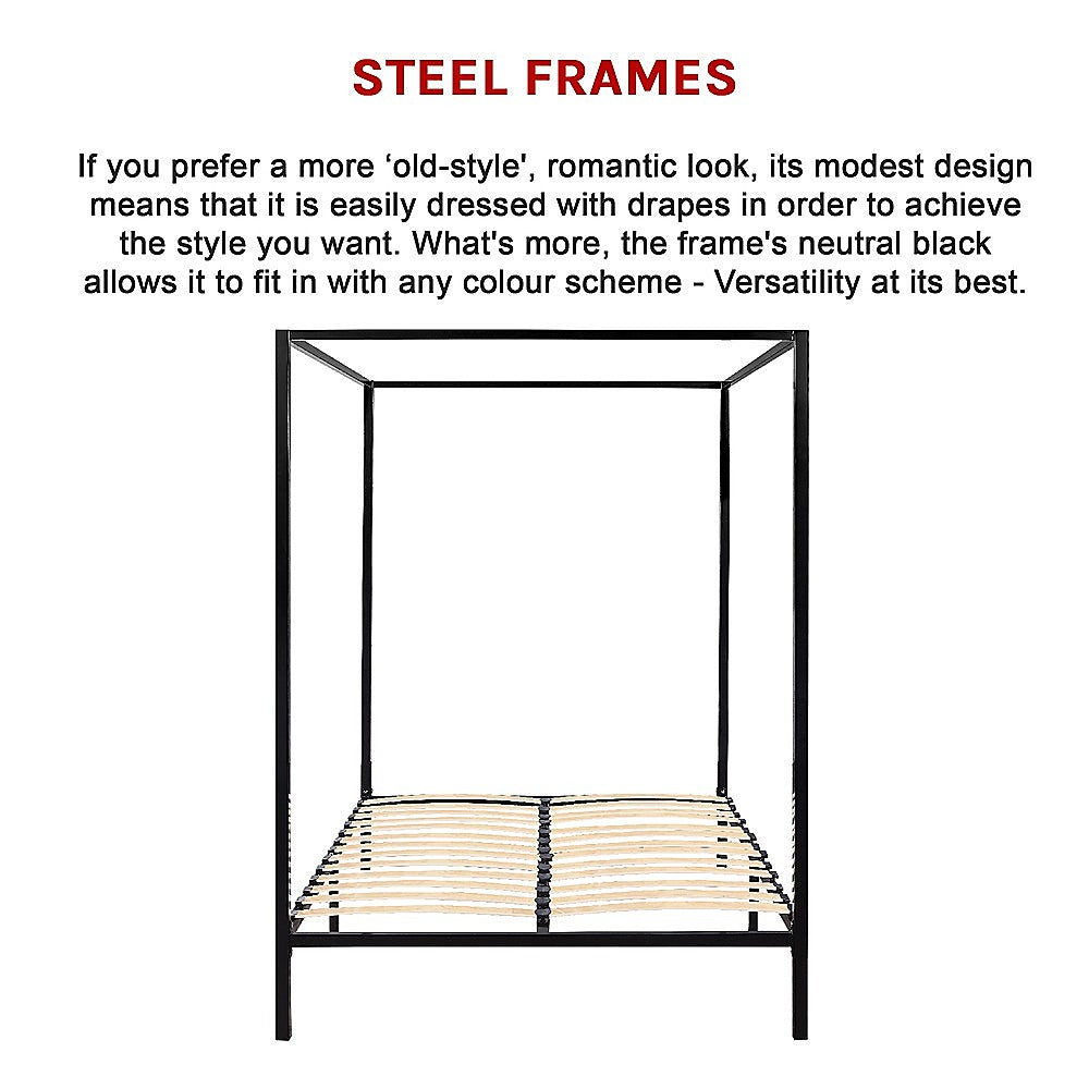Four Poster Bed Frame Double