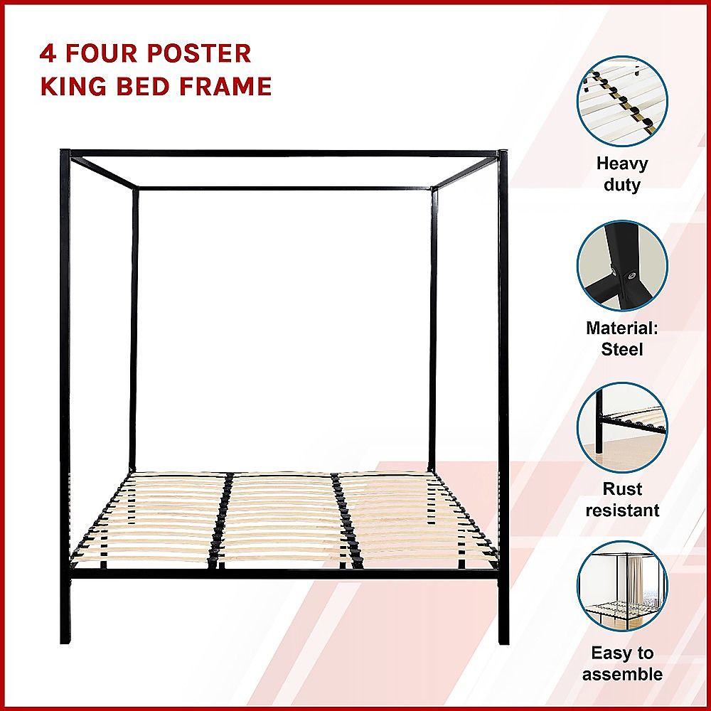Four Poster Bed Frame King