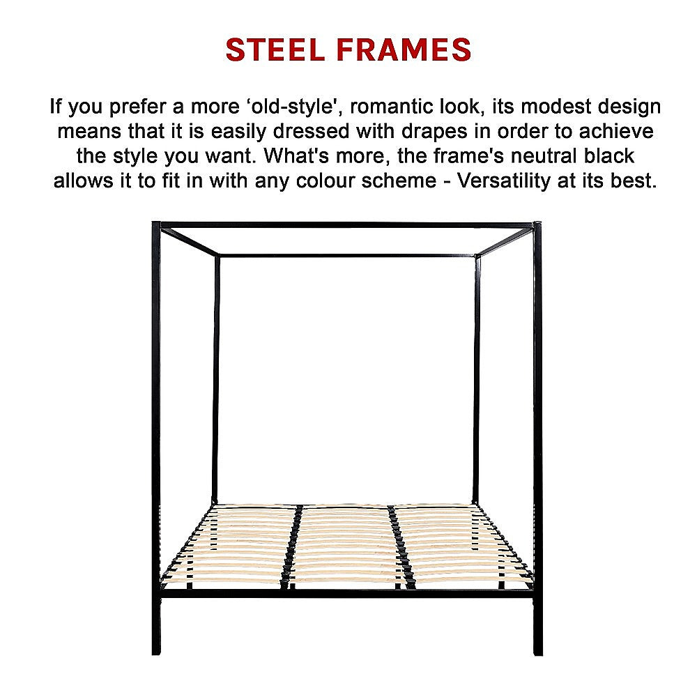 Four Poster Bed Frame King 4 9362 04