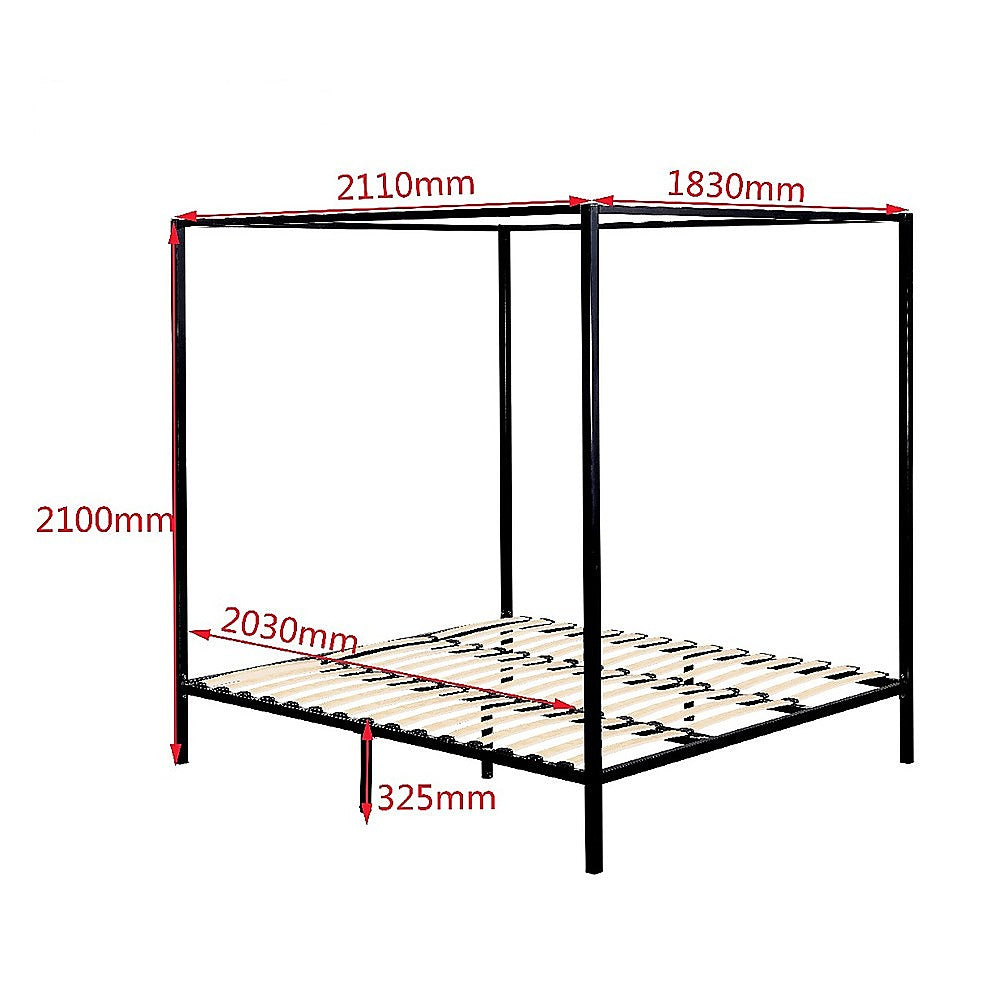 Four Poster Bed Frame King 4 9362 05
