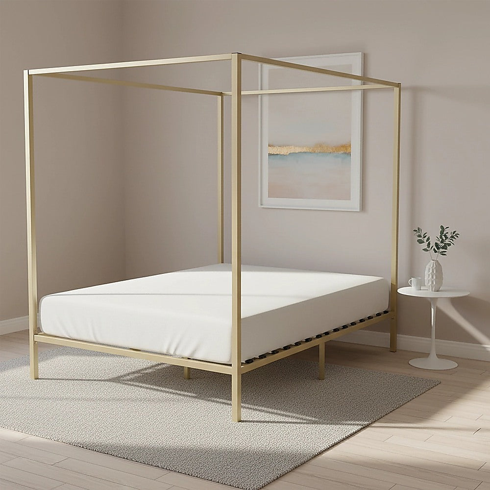 Bed Frame Four Poster Queen 4-Poster