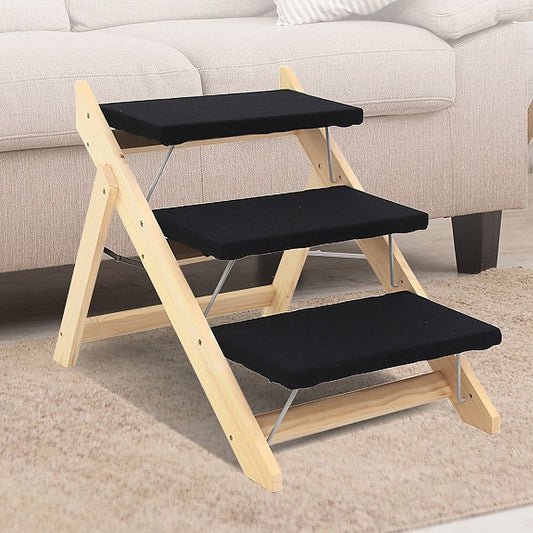 Portable Pet Stairs 3 Steps for Dog Cat
