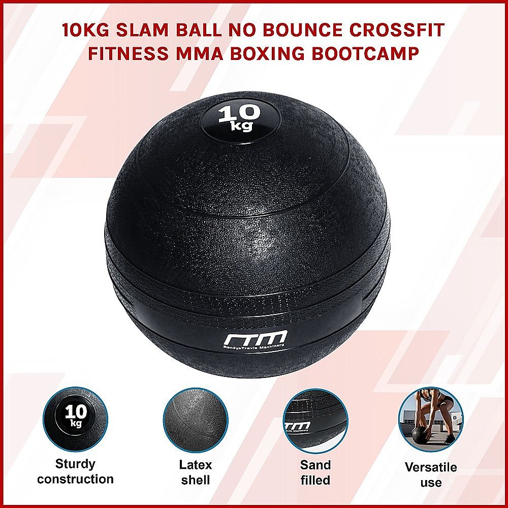 Slam Ball No Bounce Crossfit Fitness MMA Boxing BootCamp - 10KG