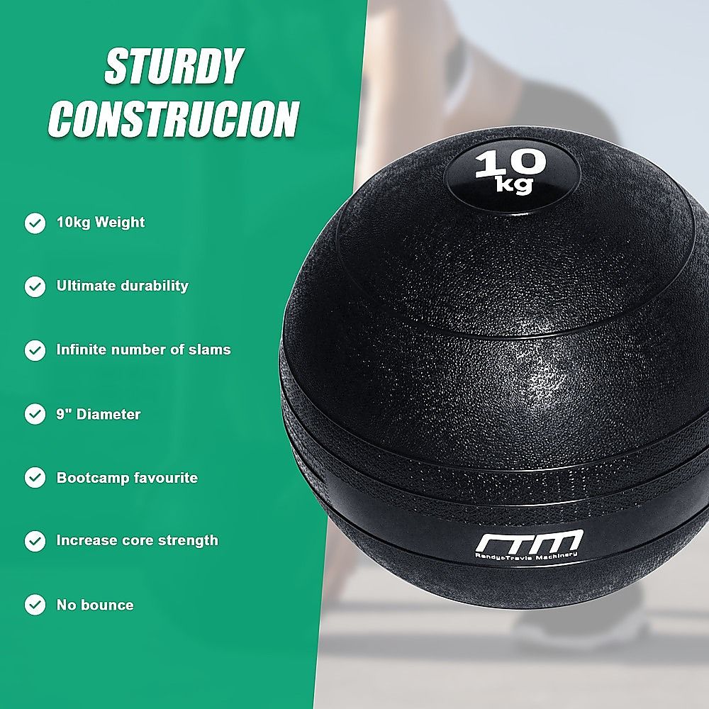 Slam Ball No Bounce Crossfit Fitness MMA Boxing BootCamp - 10KG