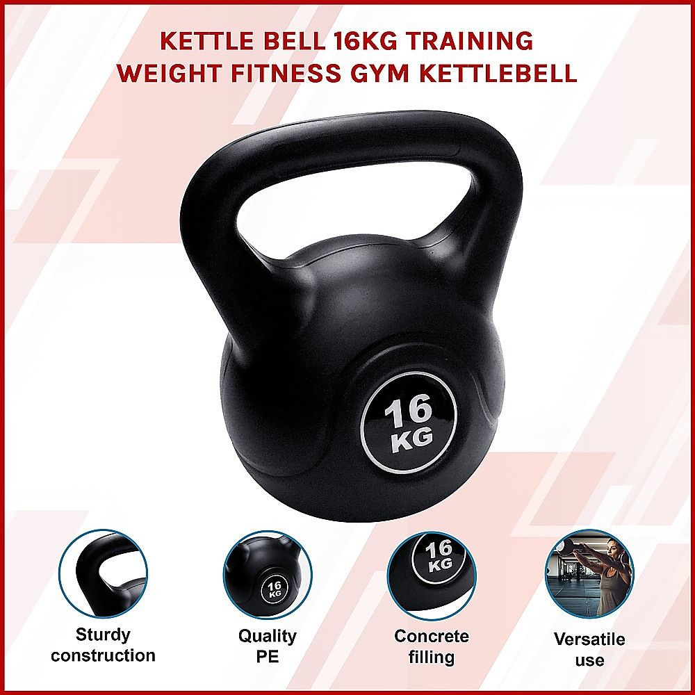 Kettlebell Training Weight Fitness Gym - 16KG