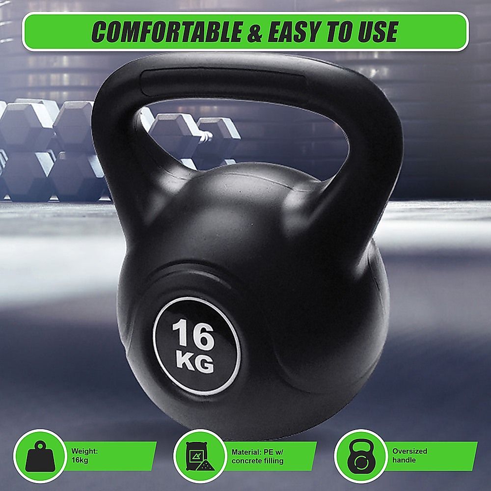Kettlebell Training Weight Fitness Gym - 16KG