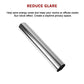 One Way Mirror Privacy Reflection Window Tint Film Stop Heat - 24Ft x 2Ft