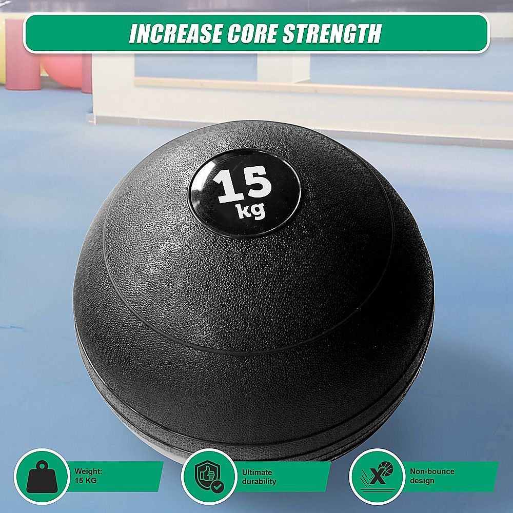 Slam Ball 15kg No Bounce Crossfit Fitness MMA Boxing Bootcamp