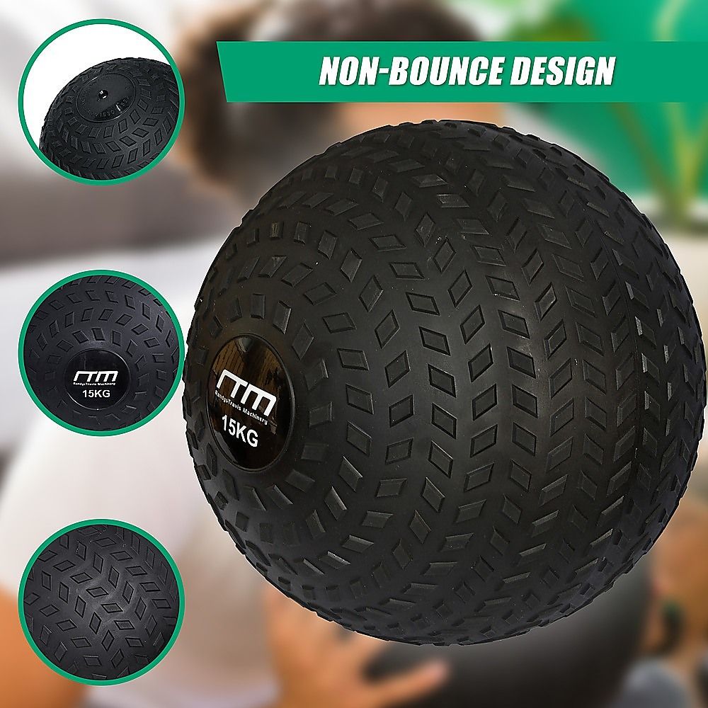 Tyre Thread Slam Ball Medicine Ball for Gym Fitness - 15KG