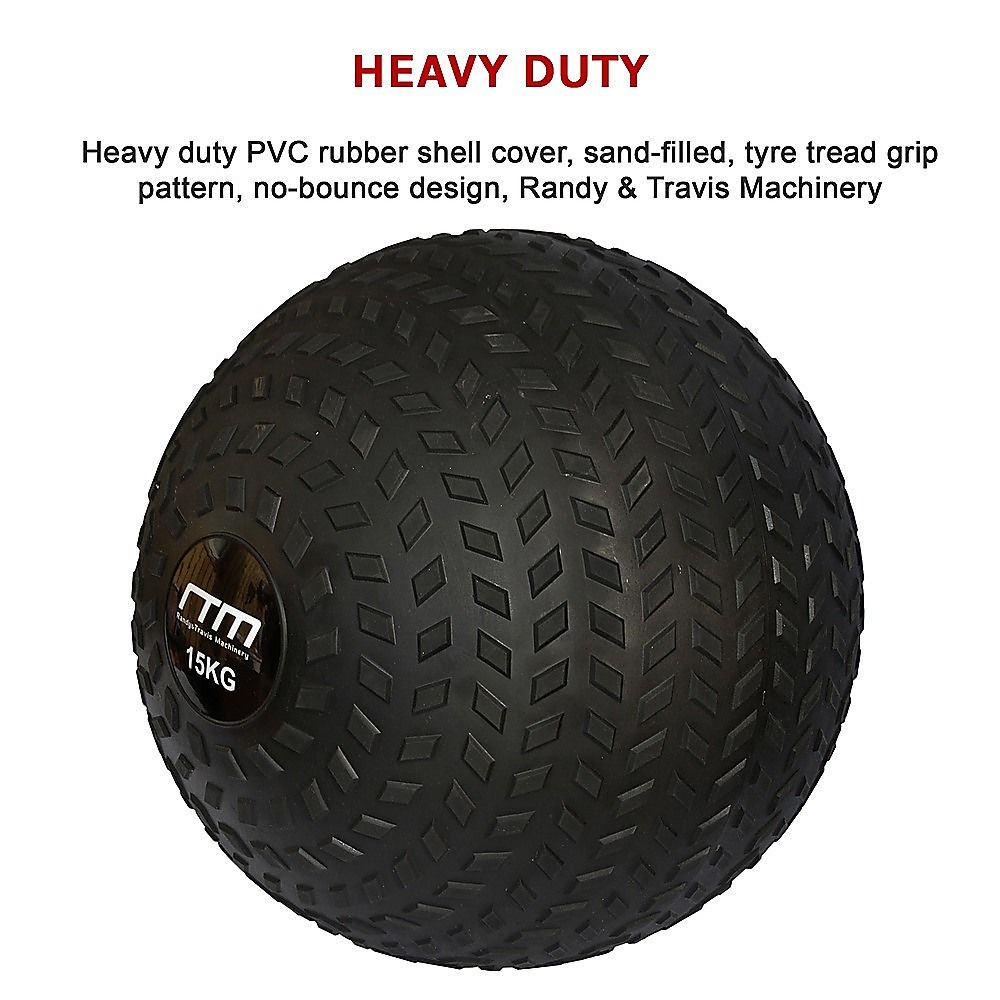Tyre Thread Slam Ball Medicine Ball for Gym Fitness - 15KG