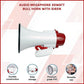 Megaphone HomeMyGardeno 25Watt Bull Horn with Siren