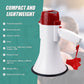 Megaphone HomeMyGardeno 25Watt Bull Horn with Siren