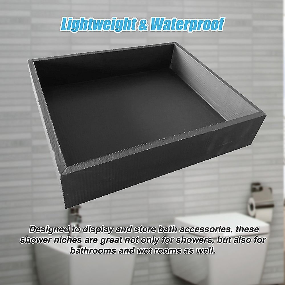 Shower Niche Prefabricated Wall 360 x 420 x 92mm Bathroom Renovation
