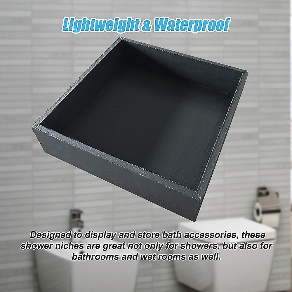Shower Niche Prefabricated Bathroom Wall Renovation - 350 x 350 x 92mm