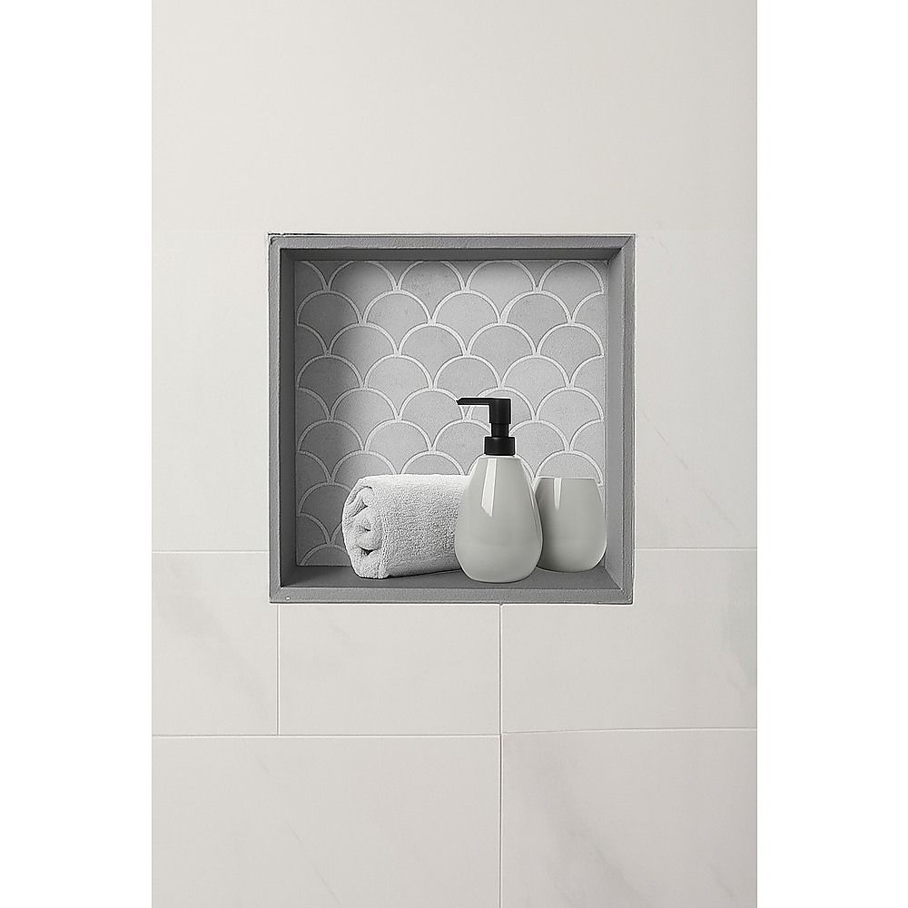 Shower Niche Prefabricated Bathroom Wall Renovation - 350 x 350 x 92mm