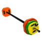 Standard Rubber Coloured Barbell 20kg