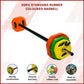 Standard Rubber Coloured Barbell 20kg