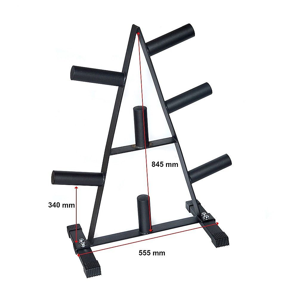Olympic Weight Plate Storage Rack - 250kg Capacity