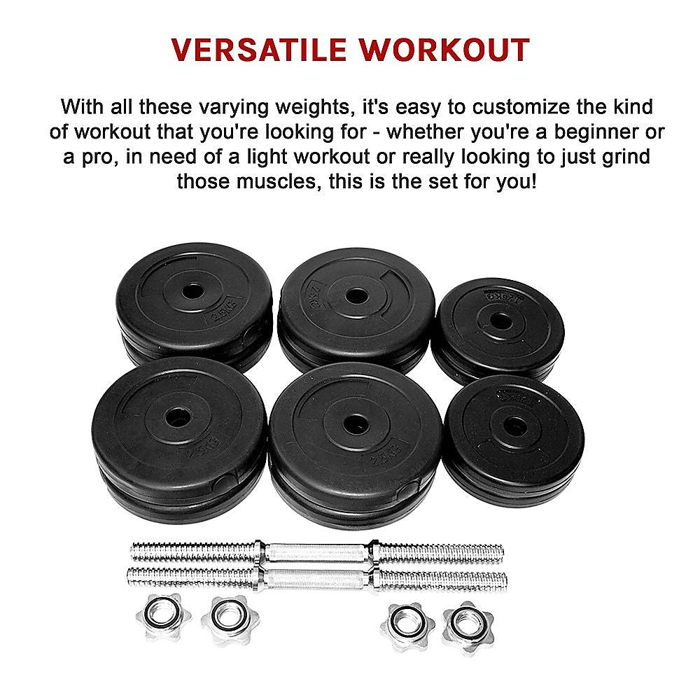 Dumbbell Set 30KG Adjustable Weight