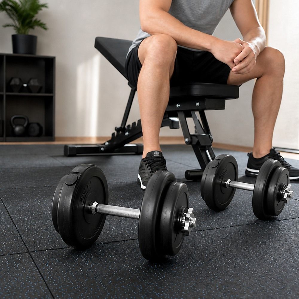 Adjustable Dumbbell Weight Set - 20KG