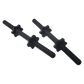 Dumbbell Bar 45cm - 1 Pair 25mm Diameter PVC Coated Dumbbell Handle