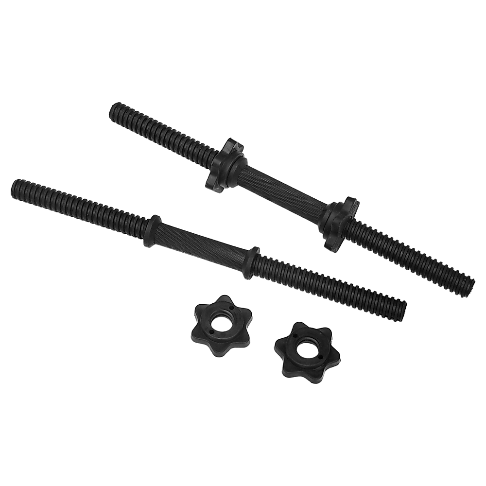 Dumbbell Bar 45cm - 1 Pair 25mm Diameter PVC Coated Dumbbell Handle