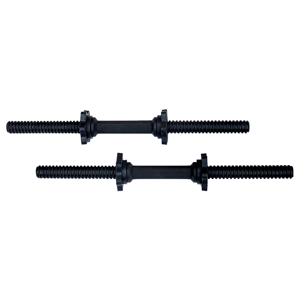 Dumbbell Bar 45cm - 1 Pair 25mm Diameter PVC Coated Dumbbell Handle