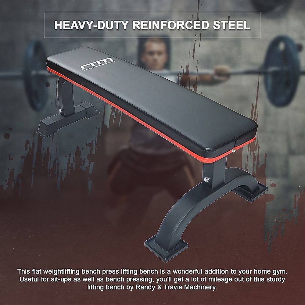Weight Lifting Bench - Commercial Flat