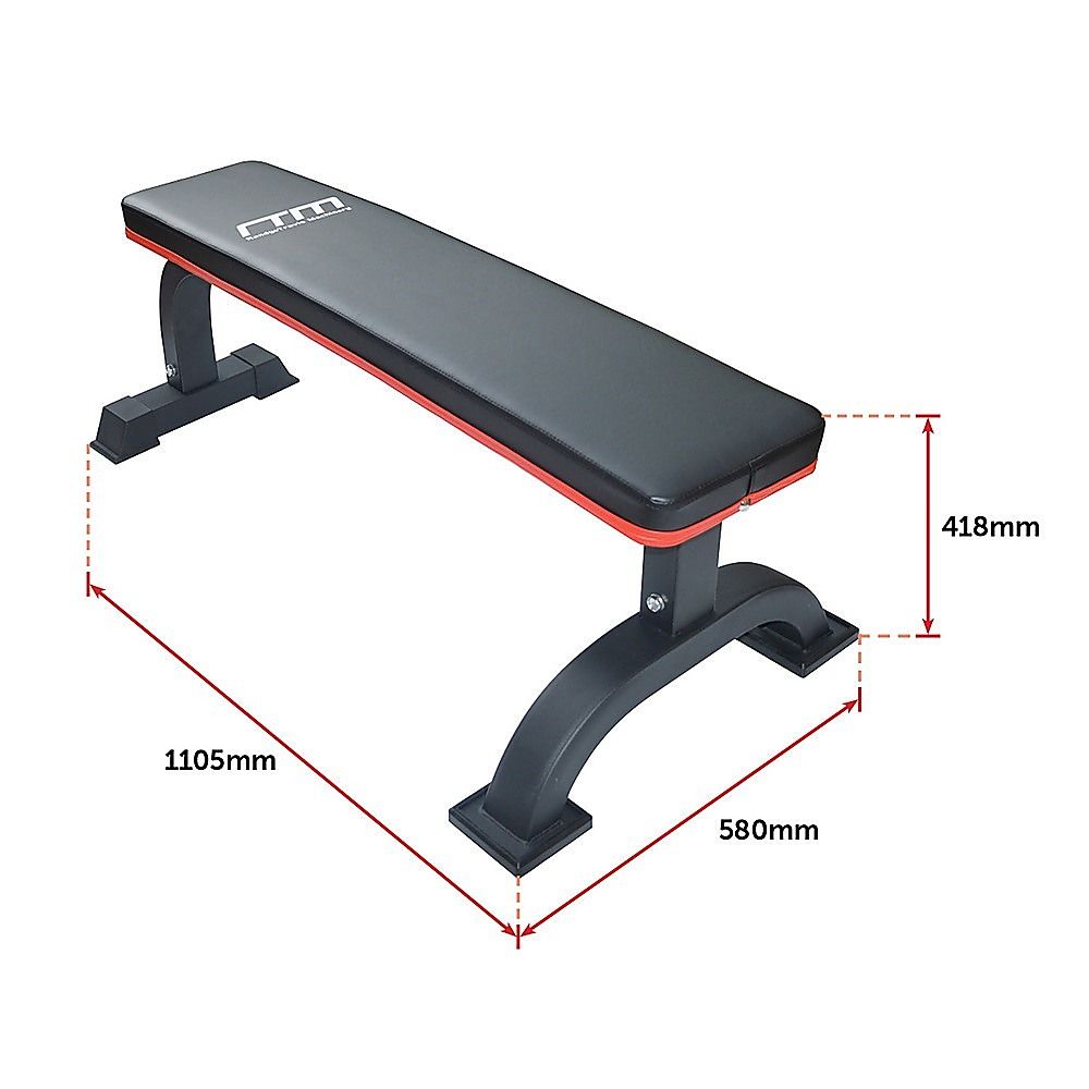 Weight Lifting Bench - Commercial Flat