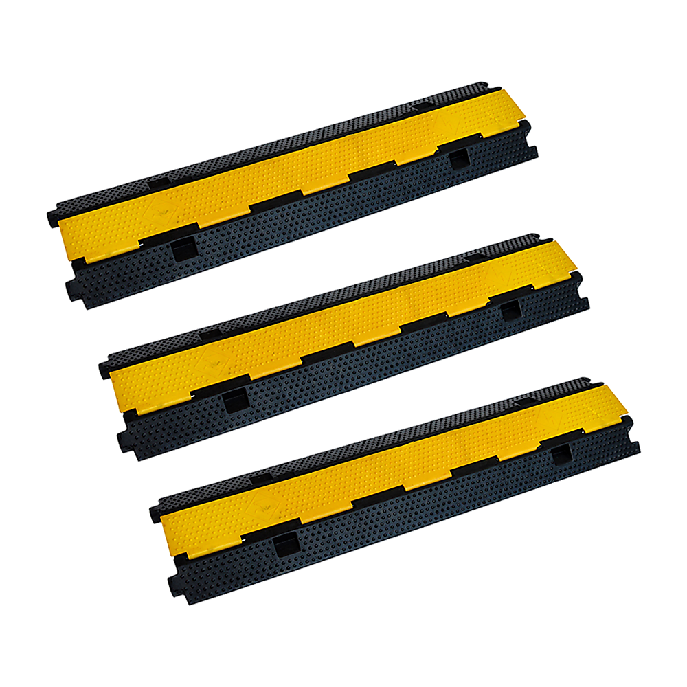 Home Gardenal Wire Cover 3pcs 2-Cable Heavy Duty Protector Dual Channel