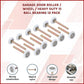 Garage Door Roller / Wheel Heavy Duty - 13 Ball Sealed Bearing 12 Pack