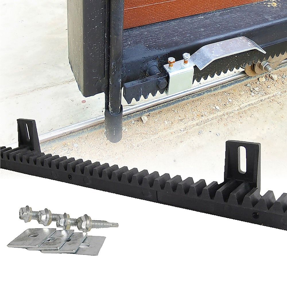 Sliding Gate Hardware Accessories Kit - 4M Gear Rack Track
